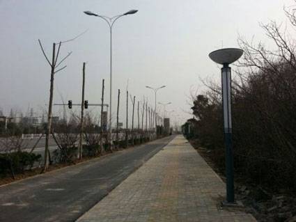 淮南洞山东路成功改造 新小区拔地而起人气兴