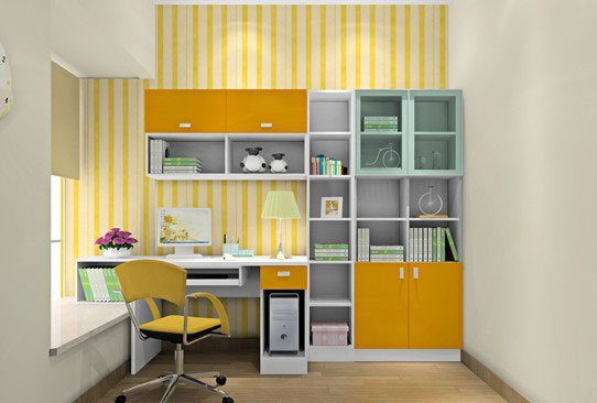 创意儿童房书柜+打造小孩梦想空间