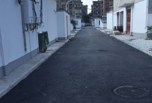 淮南市田东街道铺设沥青大道 老旧小区改造主体工程完工_频道-淮南_腾讯网