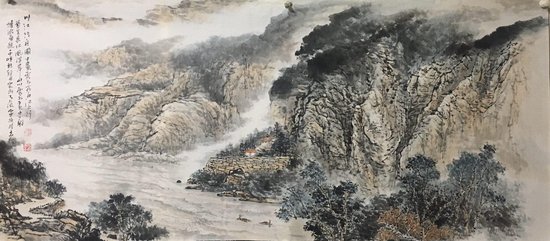 山水画家刘志龙专访:纵情山水绘万里河山