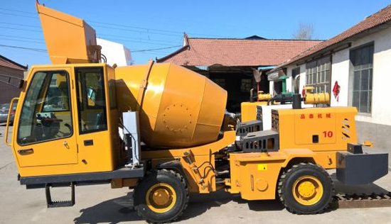 还在用传统搅拌车?品泰自上料混凝土搅拌车,完美施工方案解决者_天津在线