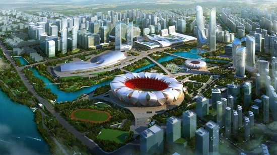 读懂奥体城:杭州奥体博览城包括哪些主体建筑 _房产_腾讯网
