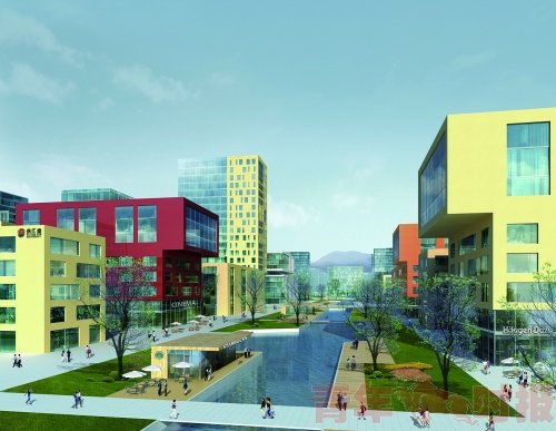 华丰综合体中心广场