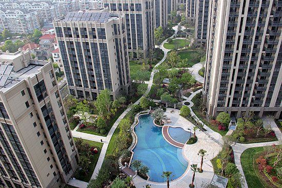 宋都阳光国际实景俯瞰图