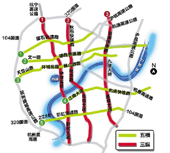 从杭州路的前世今生,看秋石高架的时代意义