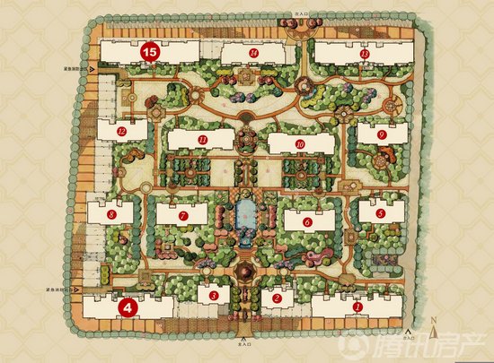 约3万方法式浪漫园林