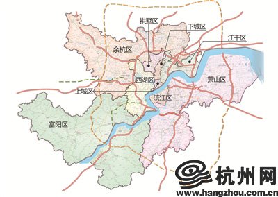 新版杭州市区地图周末开卖 地铁和二绕怎么走