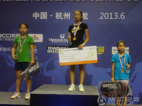 奥运冠军孙甜甜助阵 2013金地大师杯网球赛