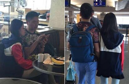 刘强东<em>奶茶妹美国度假</em> 甜蜜牵手秀恩爱