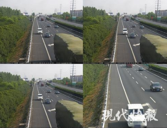 五一小长假首日 江苏有452辆车违占应急车道被查获