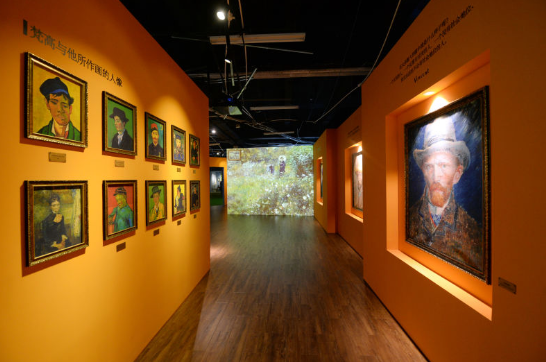 《遇见梵高》光影互动艺术展在宁精彩开展