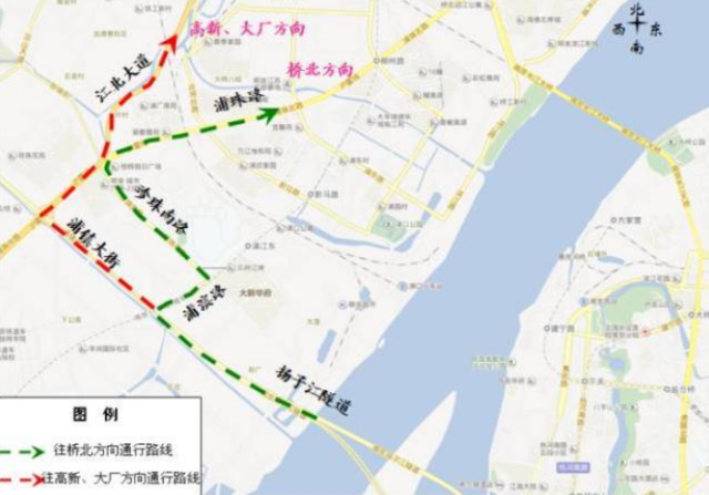 南京长江大桥正式封闭 江北出行新指南