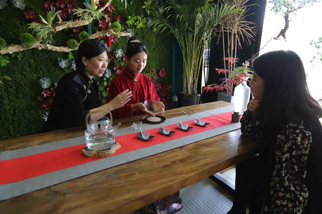 一次偶遇 女码农变身茶艺讲师