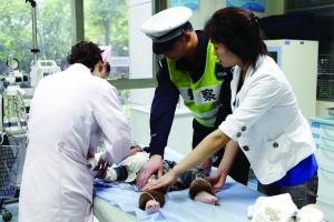 1岁半孩子龙眼卡住喉咙 宿迁南京接力护送就医