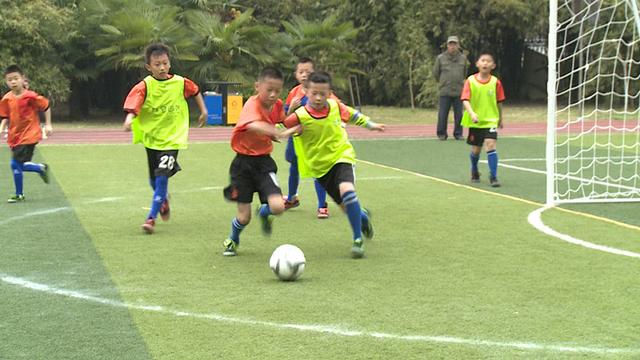 南京市校园足球激战烧到雨花区