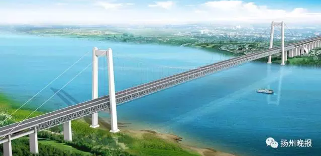 扬州又添一条跨江大通道 到镇江苏州道路选择更多