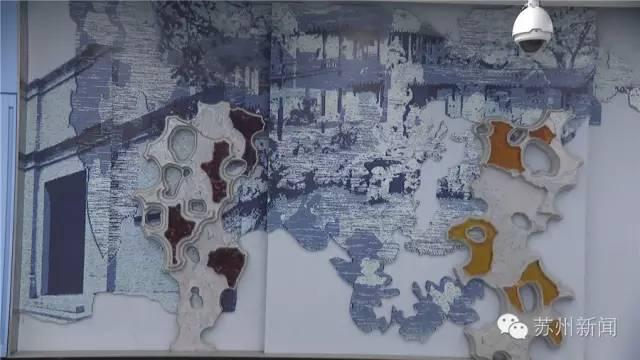 苏州轨交4号线“内部图”曝光 文化墙取景古镇同里