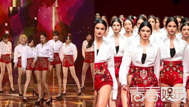 <em>少女时代舞台装</em>山寨名牌 造型师称是致敬_地方