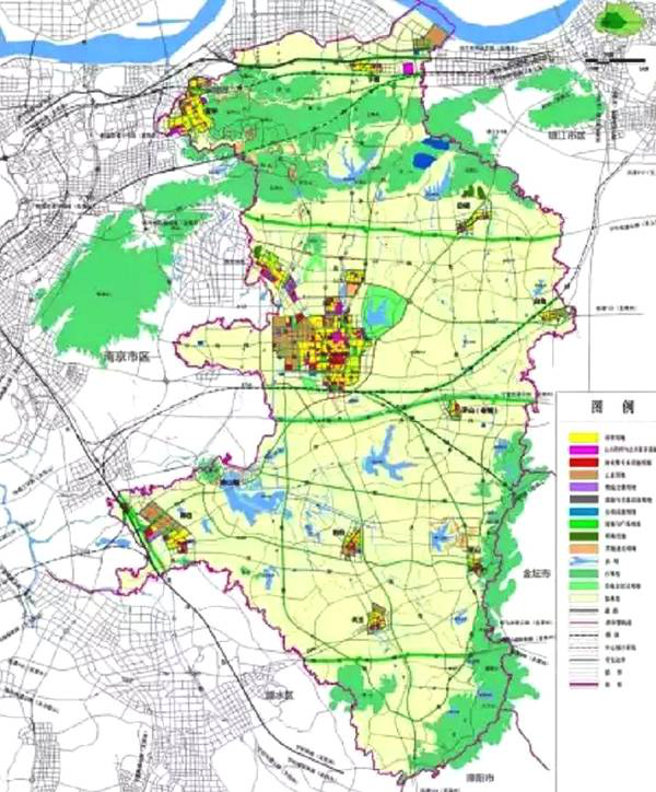 图片来自句容市规划局网站 三,黄梅片区纳入中心城区!