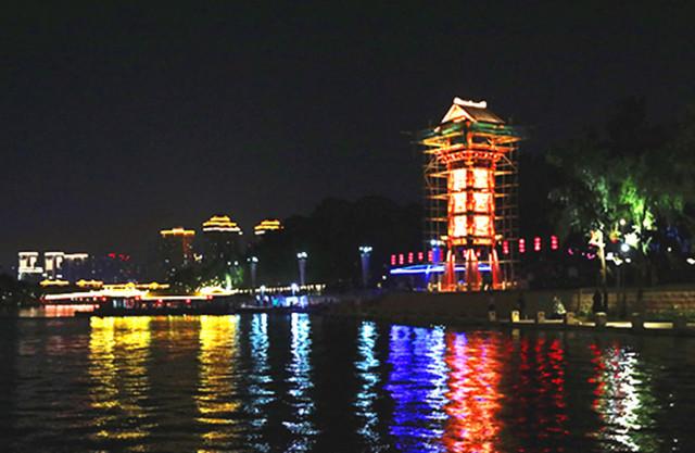 南京秦淮美景无限好 夜色甲天下