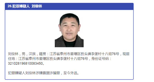 发现这47个人请立即报告泰州警方 提供线索者最高奖10万