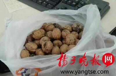 小伙获救后不忘感恩 给医生送来“家乡的核桃”