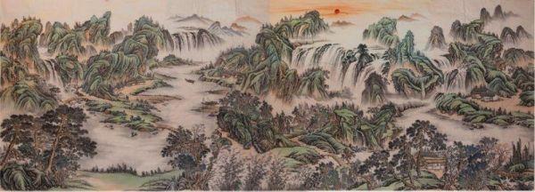 中国当代艺术家柯沛鸿纽约时代广场艺术展