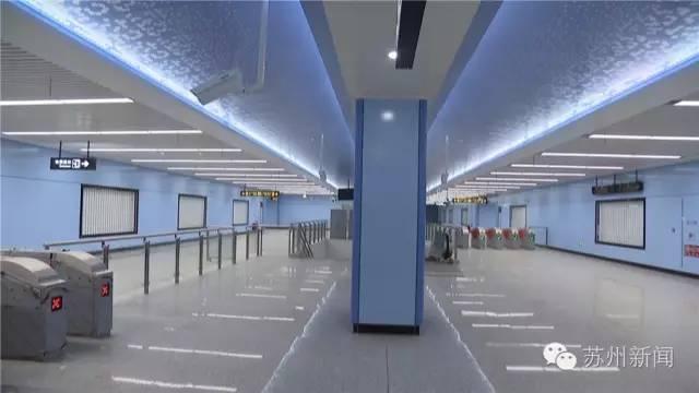 苏州轨交4号线“内部图”曝光 文化墙取景古镇同里