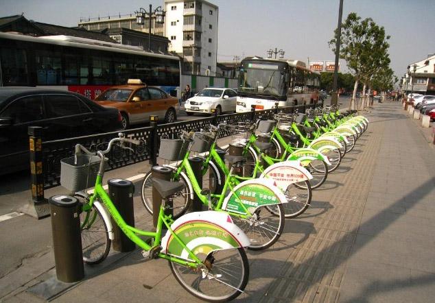 苏州一市民连换四个公共自行车站点 无车可借