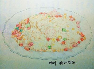 扬州大学学生《手绘江苏美食》走红网络