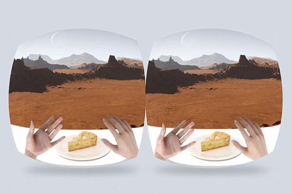 用VR技术虚拟进餐 纵享美食又不用担心长胖_