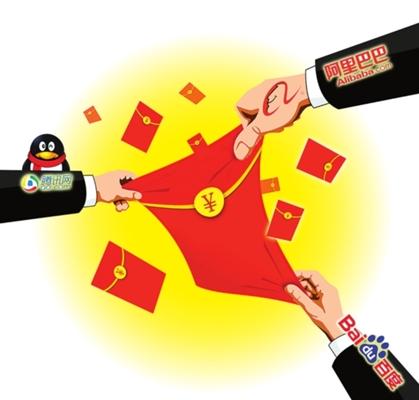 BAT们春节狂撒40多亿现金红包 短视频小巨头再发力 BAT们春节狂撒40多亿现金红包 短视频小巨头再发力