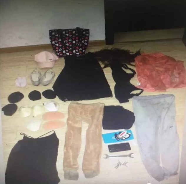 男子扮女装撬门偷女士内衣 出门遇失主情急跳楼--扬子晚报网