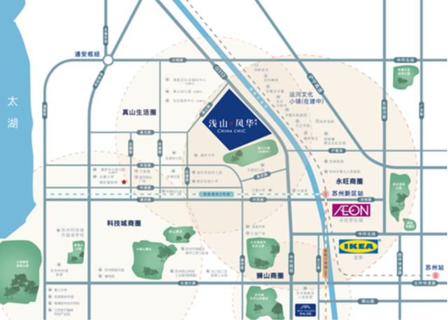 真山公园平面图 真山公园平面图
