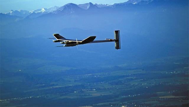 太阳能飞机环球之旅