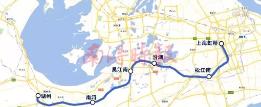 最新消息:沪苏湖高铁今天开工 施工总工期