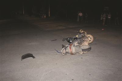 南京女子车祸身亡 身上有肇事车黑色轮胎印
