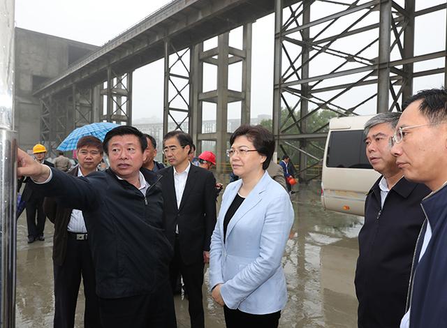 5月22日,23日,市领导韩立明,史立军分别现场督查防汛准备工作,察看