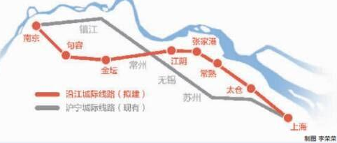南沿江高铁有两大调整 高铁江宁站将进行改造