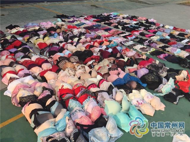 "内衣大盗"3年"战果" 527件内衣铺半个篮球场_地方站_腾讯网