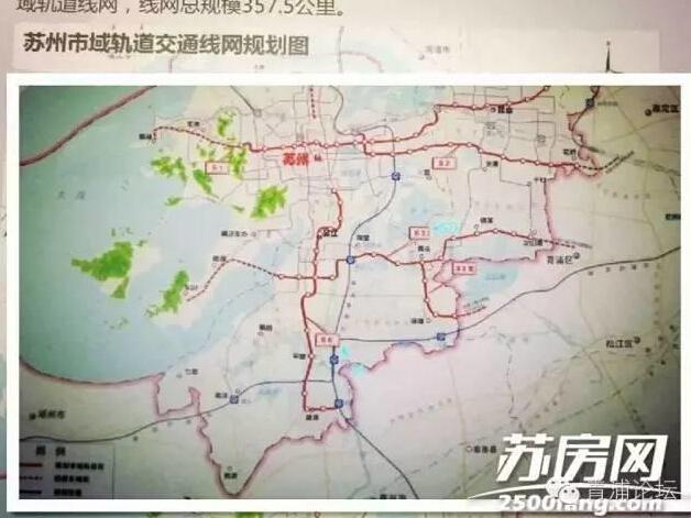 苏州市域轨道交通"s3"东线经过淀山湖预留对接上海青浦区,西线则预留图片