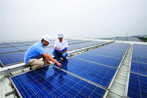 省内最大单体屋顶光伏项目昨在苏州并网 投资2亿_地方站_腾讯网