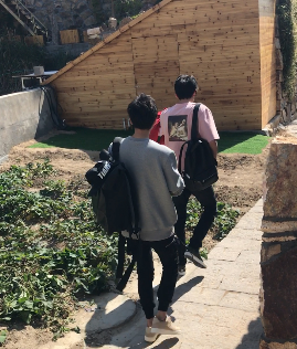 林v三个三个搭配亮相《手语女生》网友:骚视频四个红粉心愿断腿院子图片