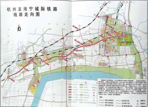 n晚报记者陈强□图片来自杭海城际铁路项目工可报告