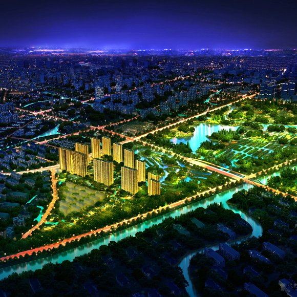 嘉兴新中国际__湿地旁的健康住宅__腾讯房产