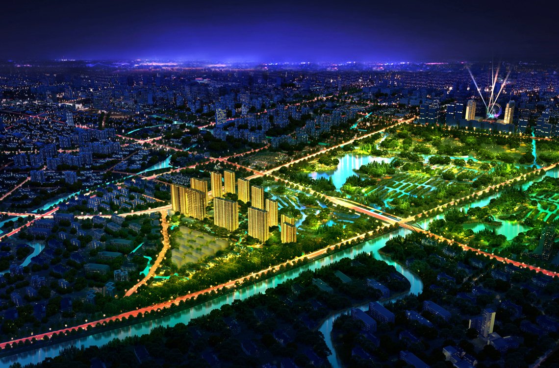 嘉兴新中国际__湿地旁的健康住宅__腾讯房产