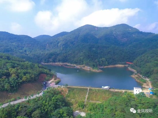 揭东宝山湖旅游区正在加紧建设中 即将对外开放