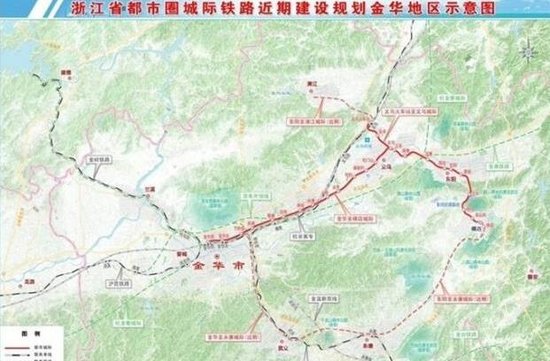 金华义乌线将建设2条城际轻轨 预计2018年建