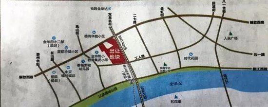 出让位于双龙北街西侧,解放西路南侧一宗地块的国有建设用地使用权