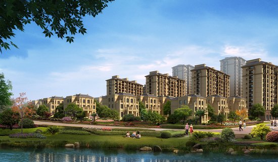 枫丹丽舍:仙源湖、桂花香里的法式气度 _频道